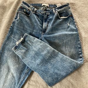 Abercrombie & Fitch Mom Jeans Curve Love